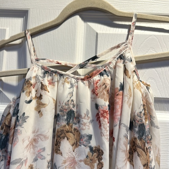 Bailey’s Blossoms Chiffon Floral Boho Tank Dress 2T - Picture 7 of 7